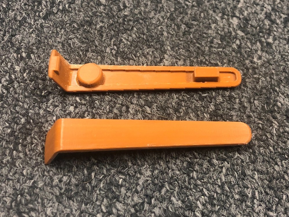 3D Printed VW MK1 75-84 Rabbit Golf Tan Window Crank Handle Covers (1 pair)