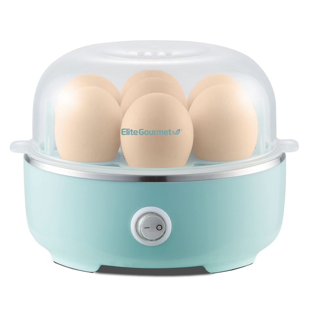 EGC115M Easy Egg Cooker 7-Egg Capacity, Soft, Medium, Hard-Boiled Egg Cooker ...