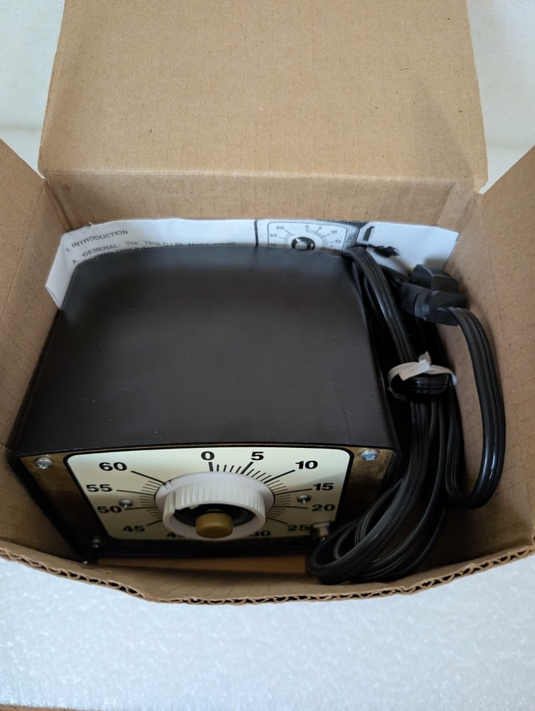 Time-O-Lite industrial timer model GR-90 / 60 Second New Opened Box