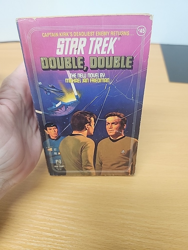 (7) Star Trek Various Books Corona, Final Reflection, Double Double, Etc