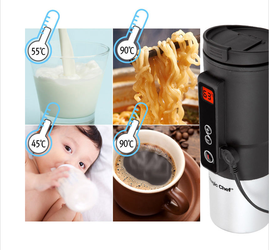 [Magic Chef] Smart Heating Tumbler MEV-HM350B Warming Coffee Port For Car Korea