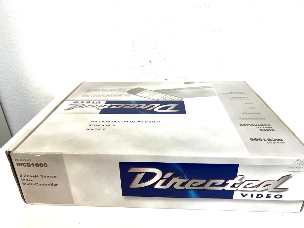 Directed Video -Video Multi-Controller MCB1000 3 Zone 4 Source - NEW