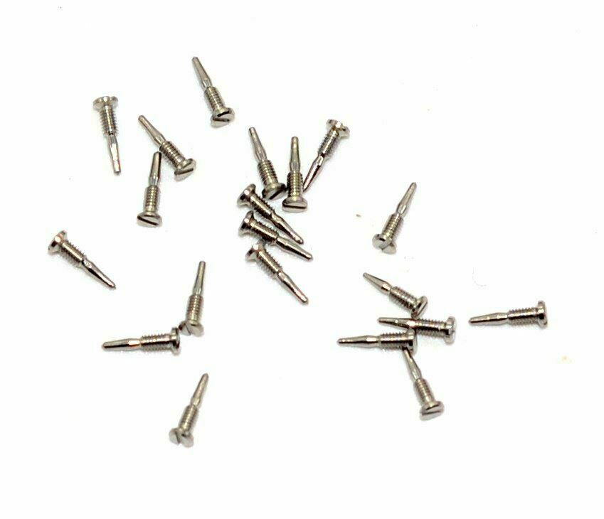 Self-Aligning Spring Hinge; 1.3mm Thread, 2.0mm Head, 4mm Threaded, 100 ct SM71