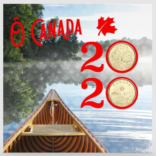 2020 Canada Uncirculated O Canada set with regular AND special loon dollar