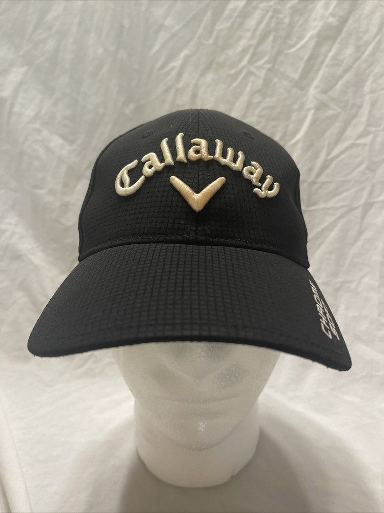 Callaway Tour Authentic Golf Adjustable Hat Cap Rogue Chrome Soft Odyssey Black
