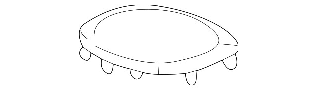 Genuine GM Speaker Grille 25682722