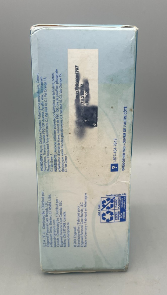 o.b. Tampons Ultra No Applicator, Unscented - (READ)