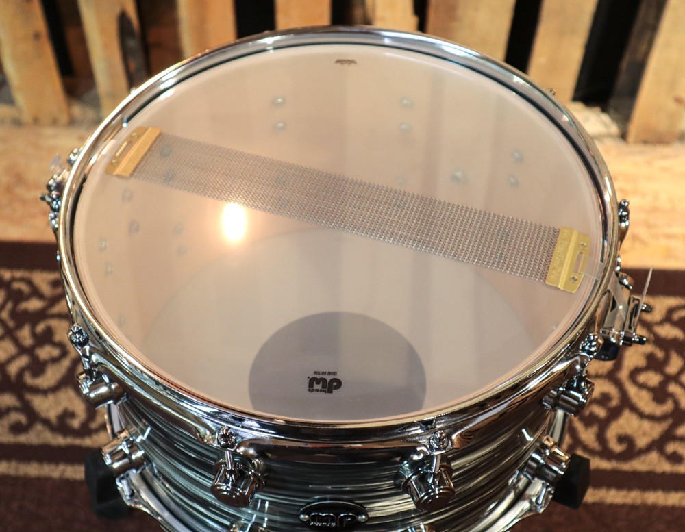 DW Performance Pewter Oyster Snare Drum - 8x14