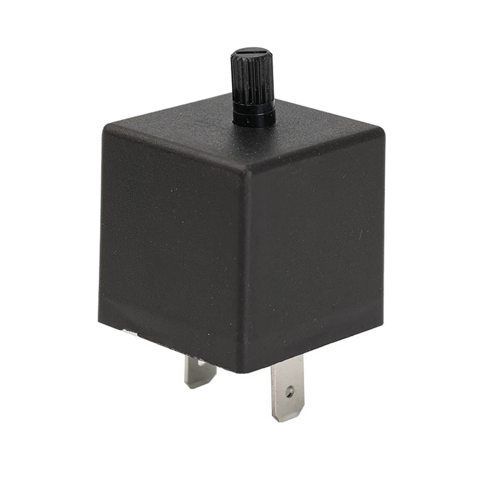 3-Pin Electronic Flasher Relay Fix CF-13 CF13 EP34 w/Speed Adjustable Function