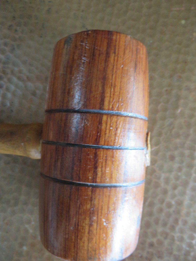 Wood Mallet Hammer Hand Crafted