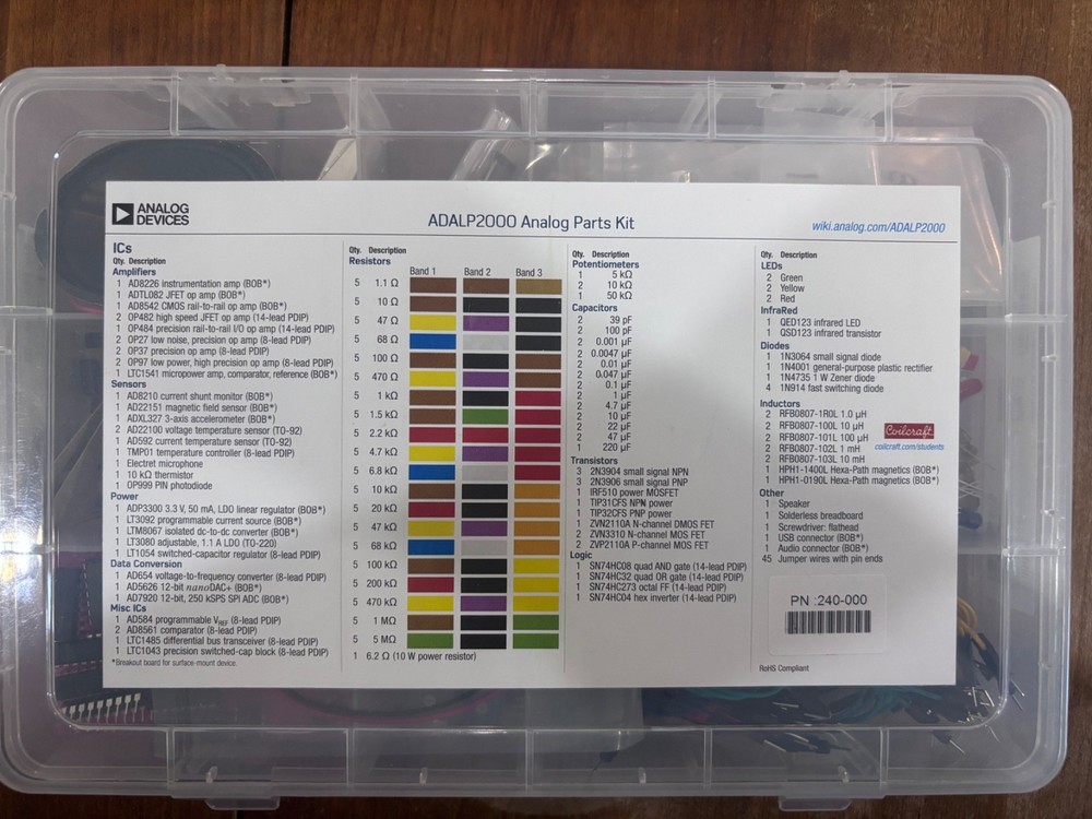 Digilent Analog Discovery 3 Student Bundle + ASU Lab Kit