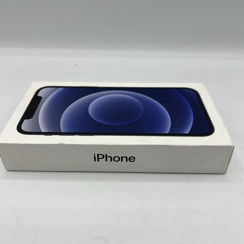 Original Apple Empty Box iPhone 12 Black(No accessories/No Manual)