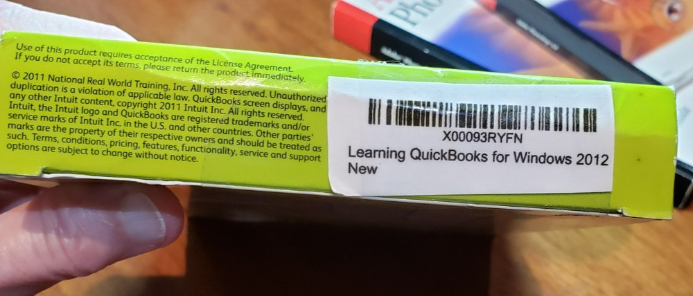Intuit Learning QuickBooks for Windows 2012 Learning Training CD Software