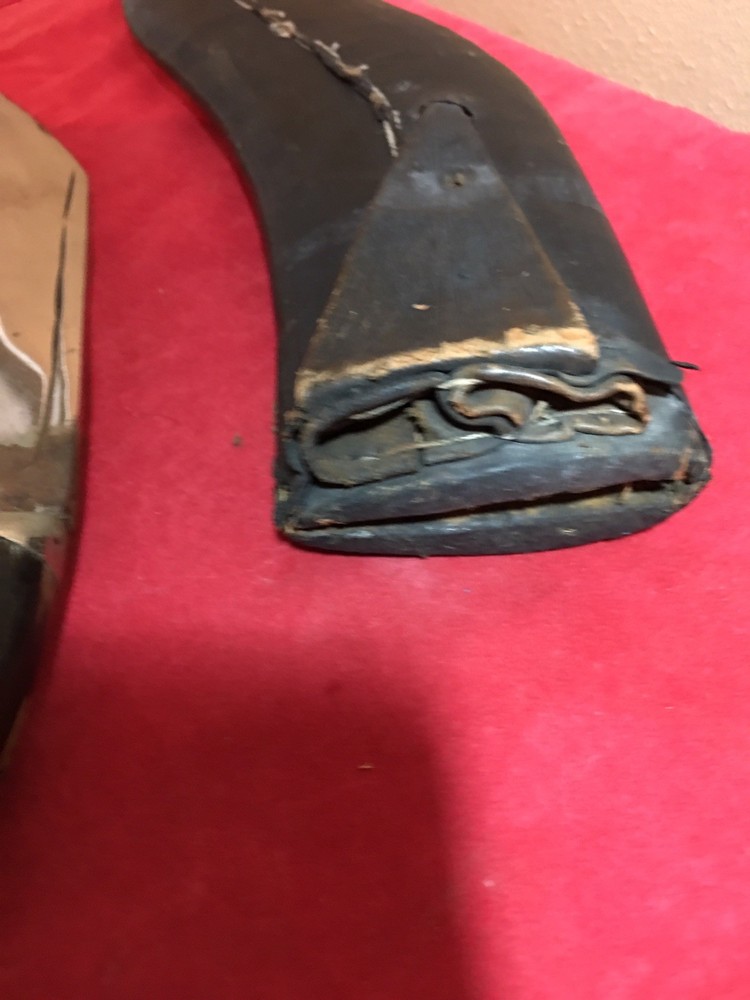 Antique Large Fixed Blade India knife with Sheath