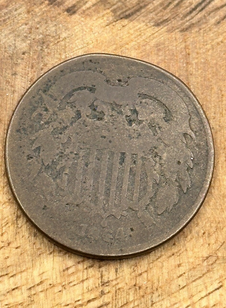 1864 Two Cent Piece #6278