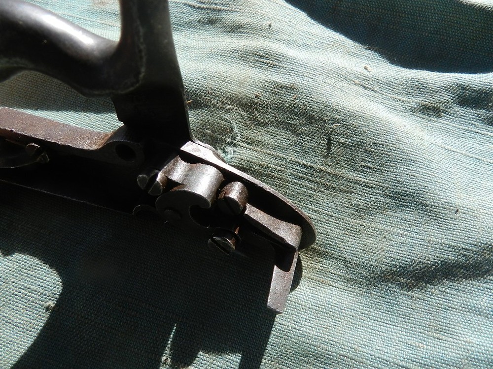 French/Belgian Percussion pistol complete lock