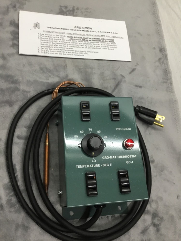 Pro-Grow GC-4-Gro-Control Thermostat