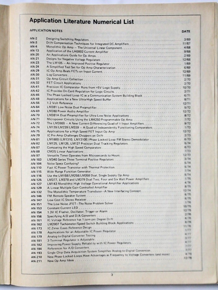 National Semiconductor 1982 Linear Applications Handbook #9d2