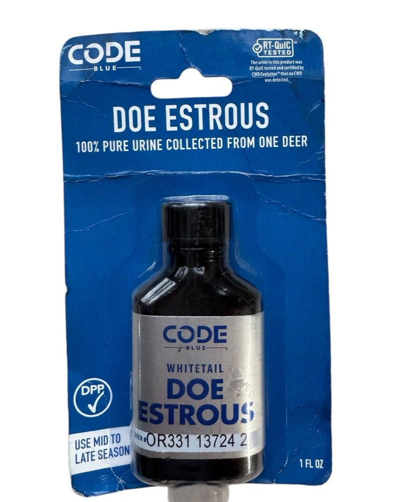 Code Blue 100% Pure Doe Estrous - 1 oz - OA1364