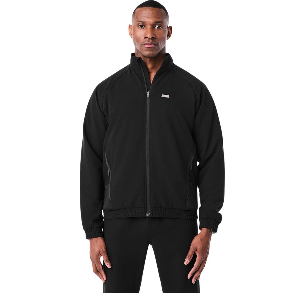 FIGS Cobaki Scrub Jacket for Men — 5 Pockets, Mesh Lining, Breathable Functio...