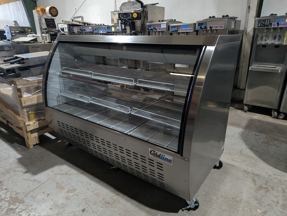 Coldline DC64-SS Refrigerated Deli Display Case