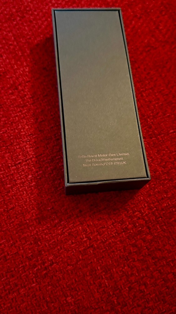 Rolls-Royce Executive Rollerball Pen - New Boxed | Luxury Ad Gift |Refillable