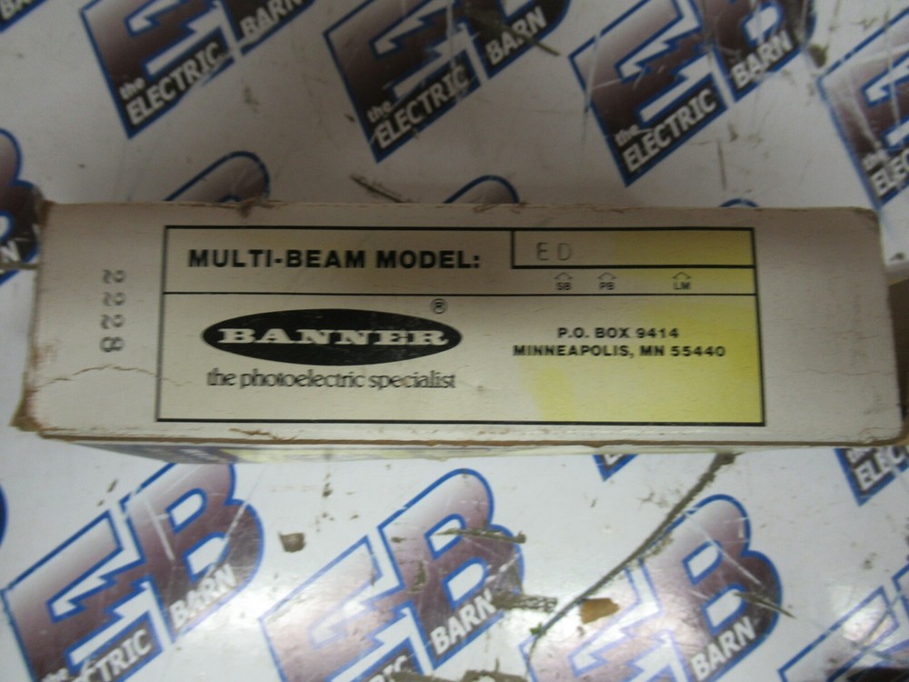 Banner ED Multi Beam, Photo Sensor - NEW