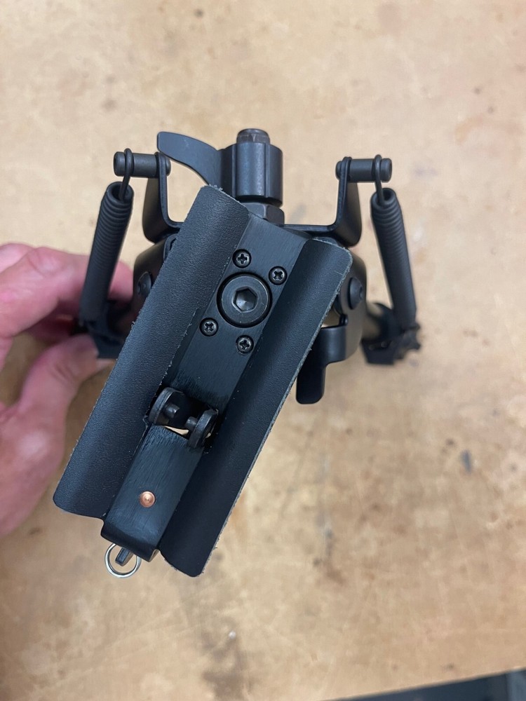 Aimtech Warhammer 6-9" Pivot & Pan Bipod Harris Style Stud Mount Notched 20859