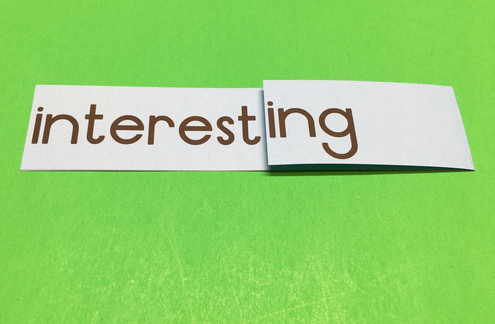 Word Ending “ ing ” Inflectional Ending Cards - Reading Activity Word Study