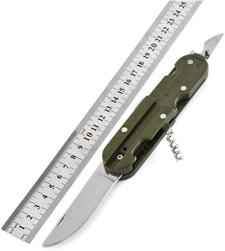 Multipurpose Outdoor Tools Spoon And Fork Set Can Opener With Bag