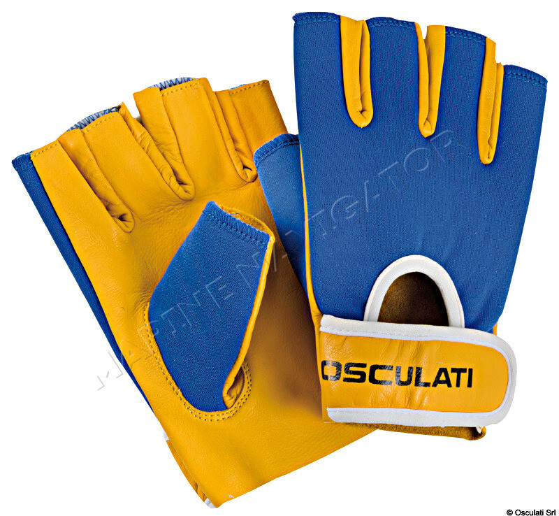 Osculati Sail Glove Half Fingers Small