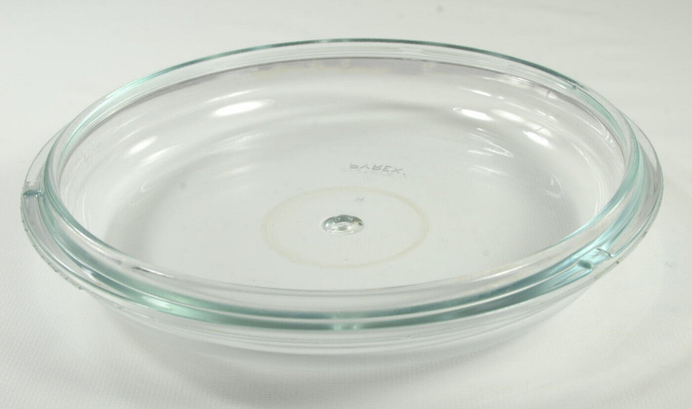 PYREX Glass Replacement Pot Lid Black Plastic Removable H Knob 7.75"