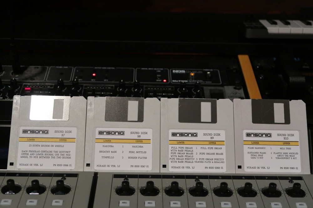 Ensoniq Mirage Complete 30 Disk Set - Factory Library Disk A1-C10