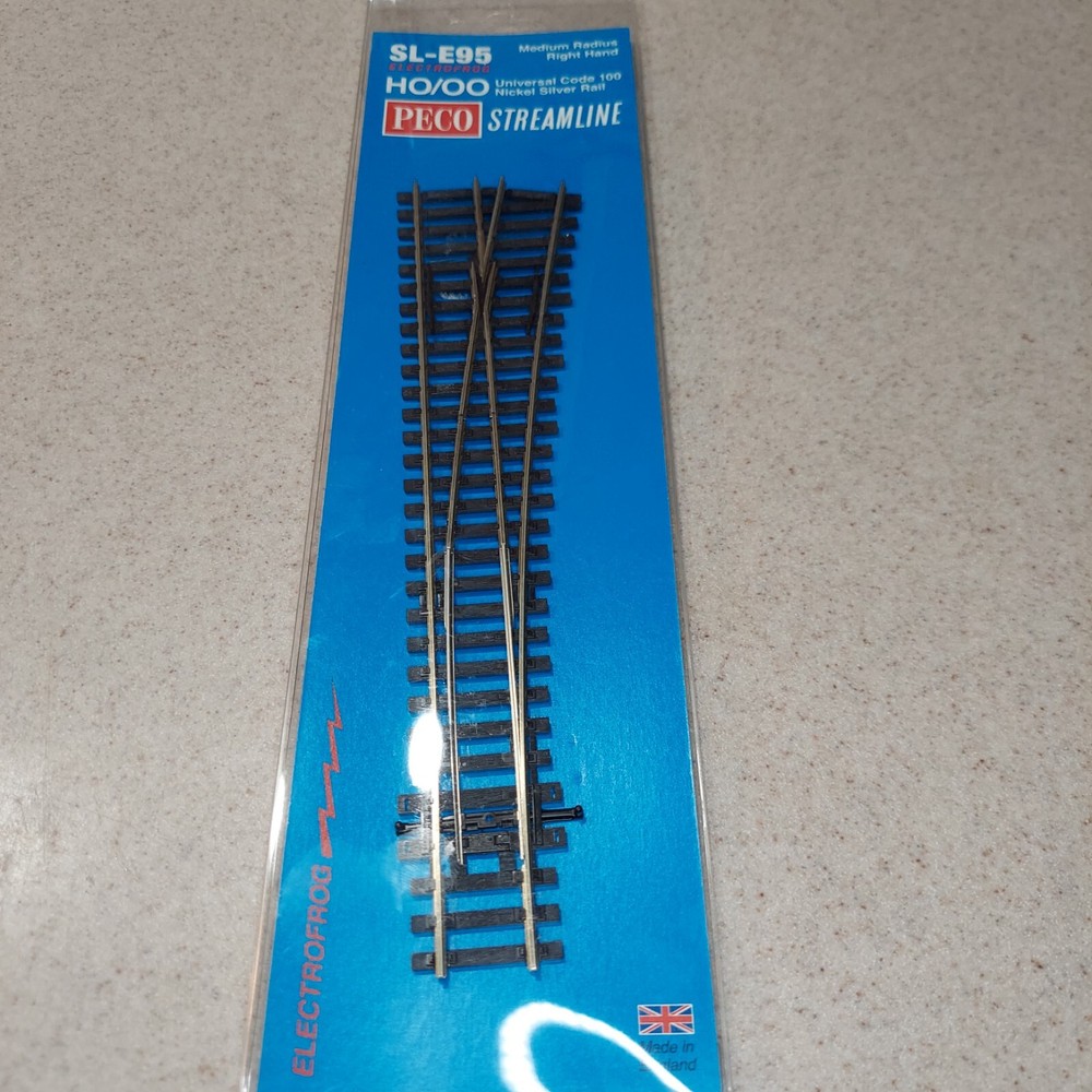 PECO SL95 8 inch Track - Black