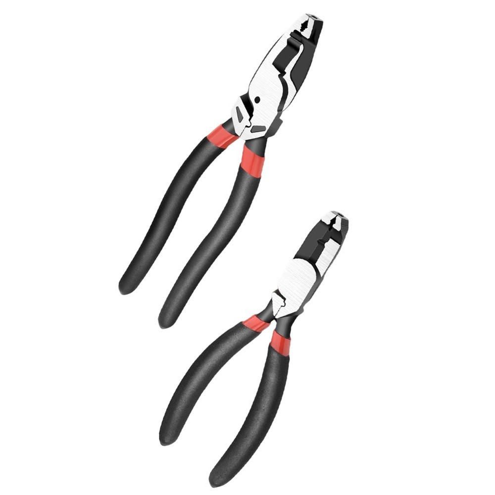 MultiPurpose Pliers for Wire Stripping Crimping and Rusty Screw Removal