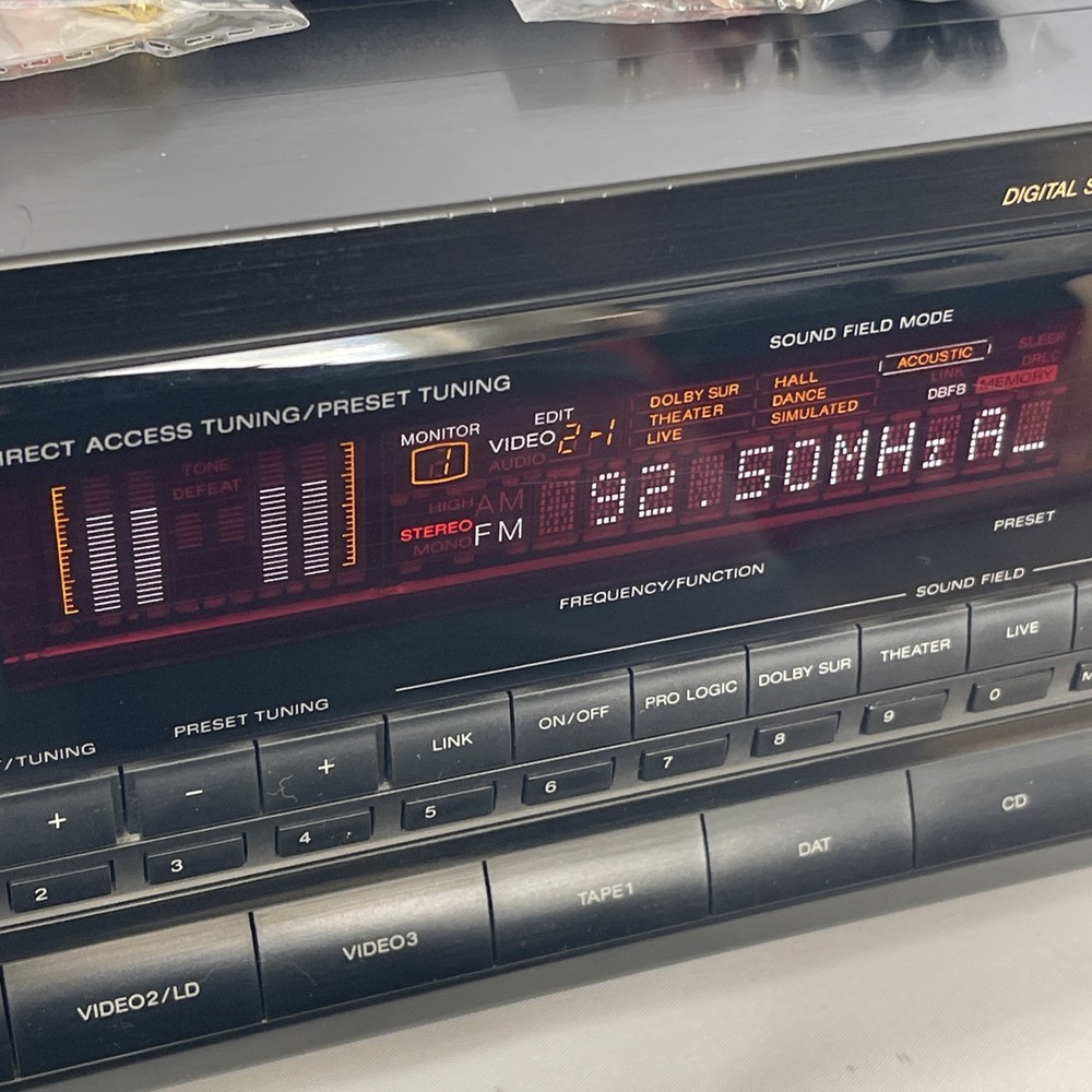 TESTED Sony STR-D911 Digital Sig. Processing Audio/Video Control + REMOTE BUNDLE