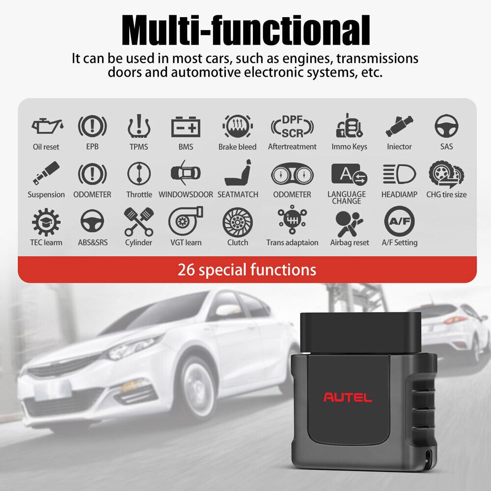 Autel MaxiVCI Mini VCI Mini Bluetooth-compatible Diagnostic InterfaceFor MK808BT