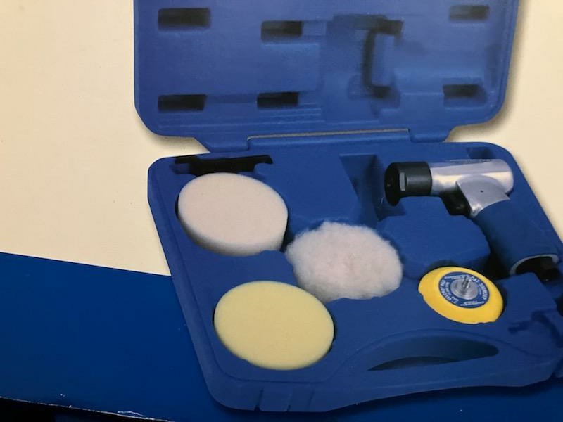 Cornwell Tools CAT300MPK 3" MINI POLISHER KIT AIR POWERED