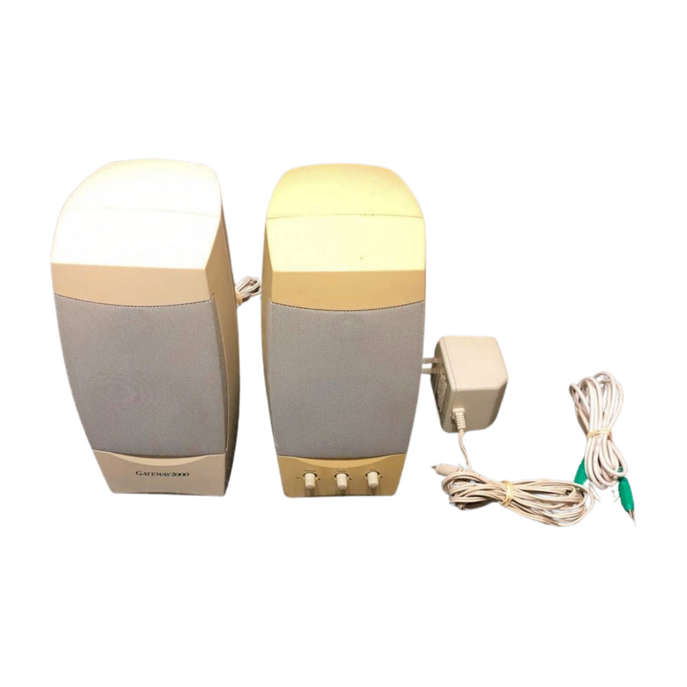 Vintage Gateway 2000 PC Speakers ACS41 Altec Lansing (Tested & Working)