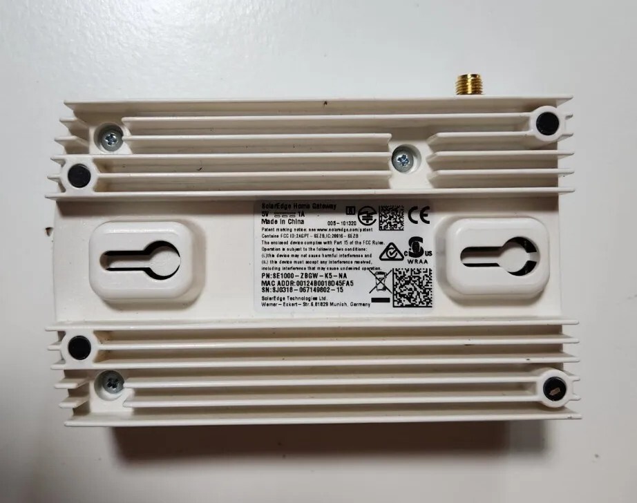 SolarEdge Wireless Home Gateway to Internet Kit