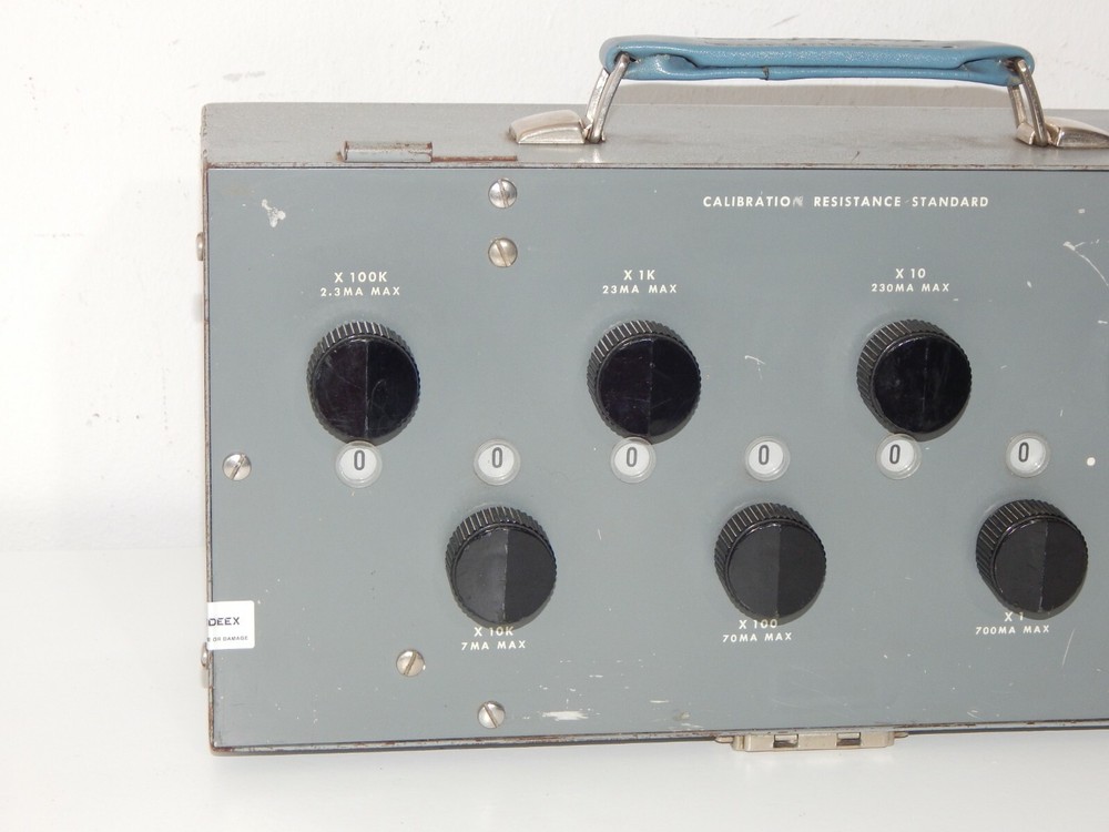 James G. Biddle Calibration Resistance Standard - 8 decade resistance box