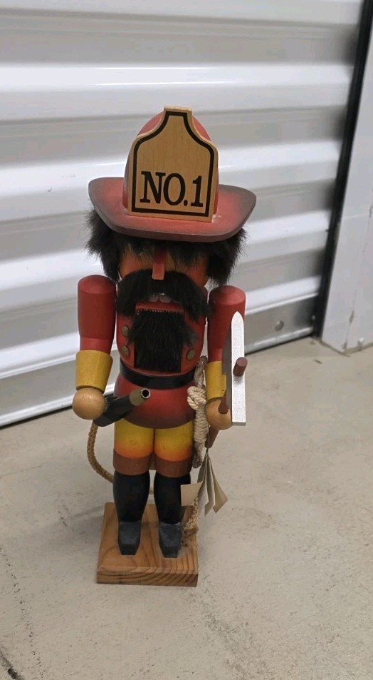 Christian Ulbricht Fireman Nutcracker- Made in W. Germany