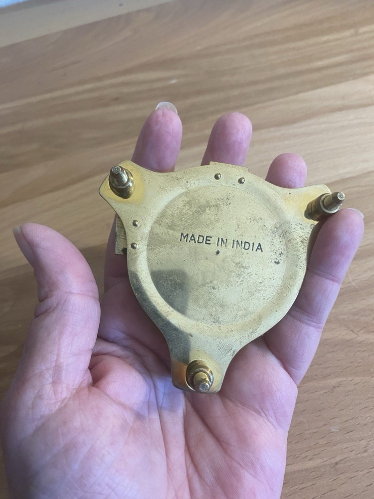 West London Brass Sundial Compass