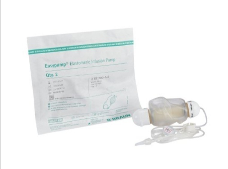 B Braun EasyPump Elastomeric 100/200 ***NEW 9pks***