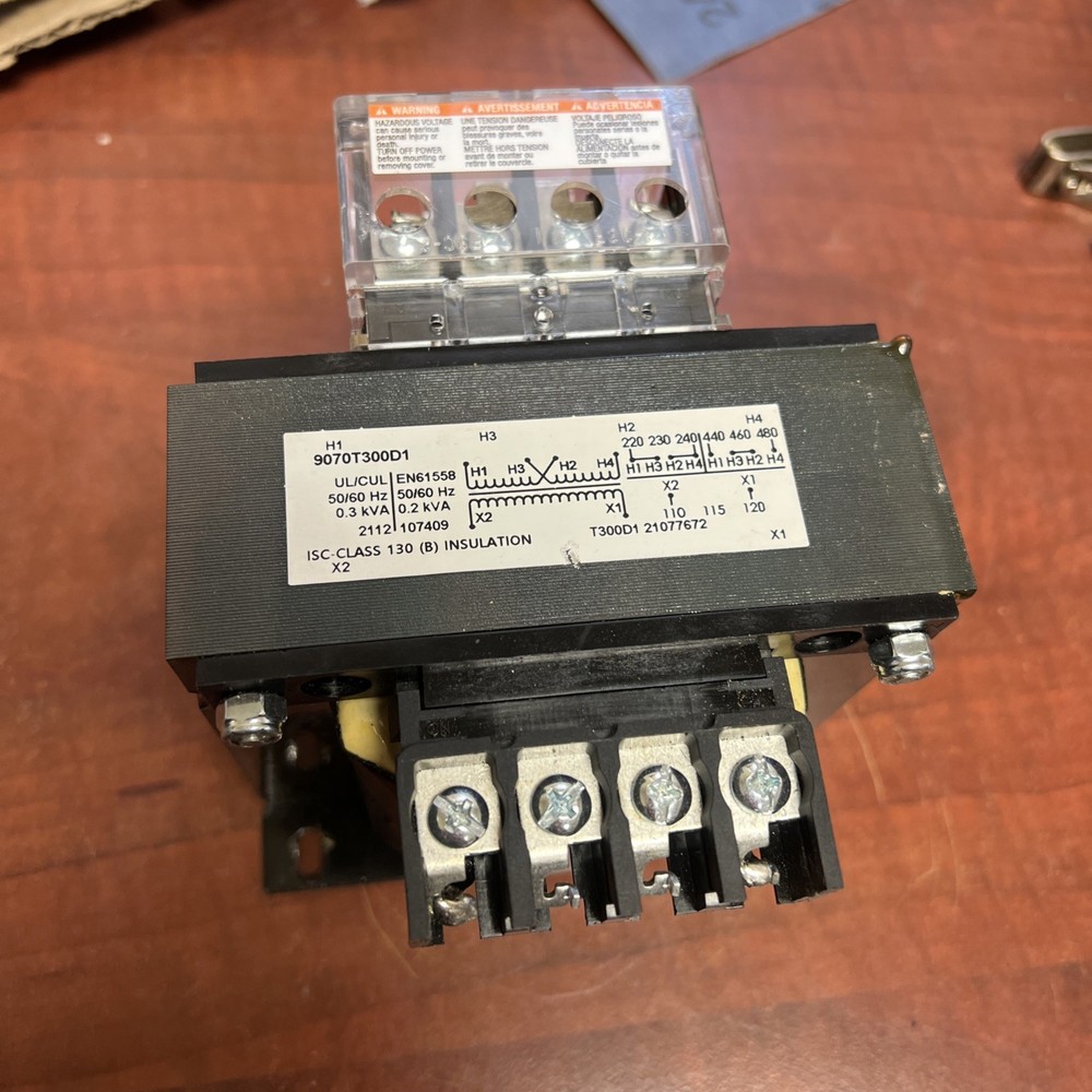 SQUARE D 0.3 kVA Transformer 9070-T300D1