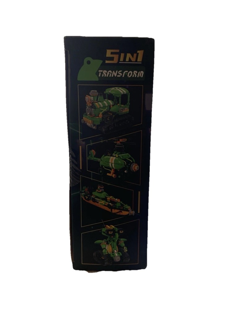 Remote Control Robot Building Kit Bluetooth app control 5 in 1