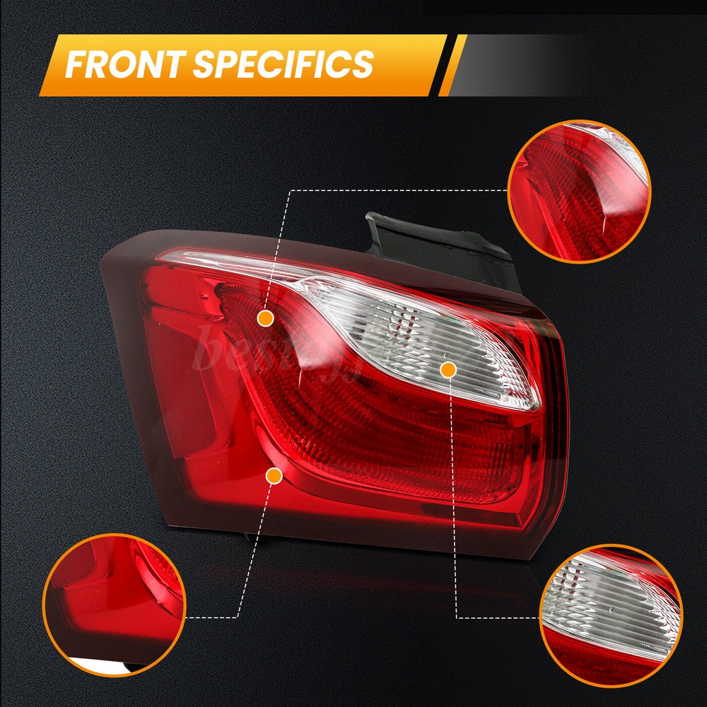 For 2018-2020 Chevy Equinox Driver Side Halogen Tail light Assembly Outer LH