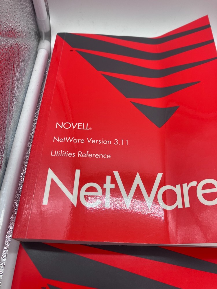 Rare Vintage Novell Netware Lot