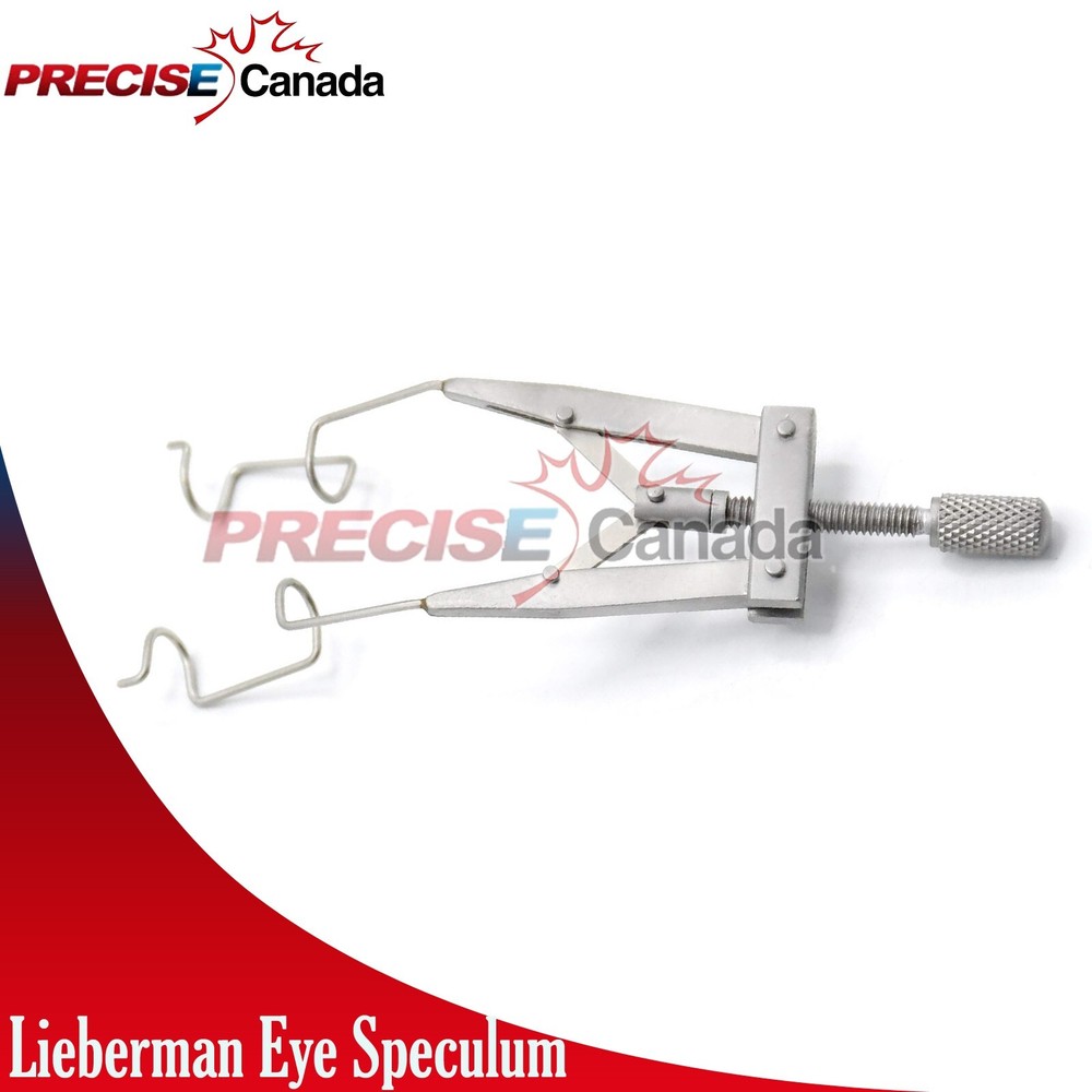 2 Pcs Lieberman Eye Speculum Wire Adjustable Ophthalmology Retractor Instruments