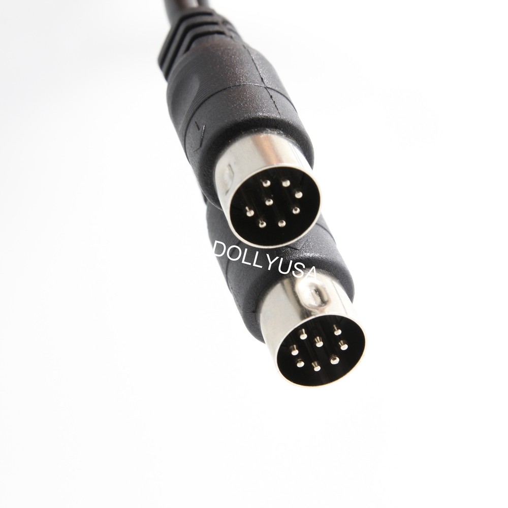 Mesa Boogie Foot Switch Pedal Cable 8 Pin Din Heavy Duty Double Shielded 12 ft